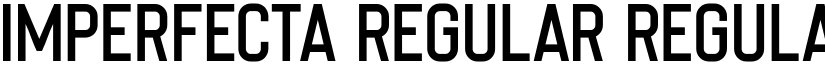 Imperfecta Regular Regular font