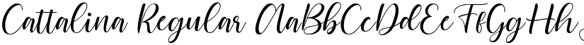 Cattalina Regular font