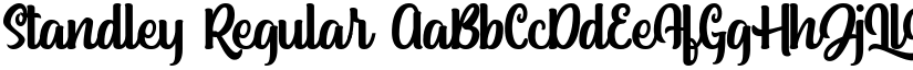 Standley Regular font