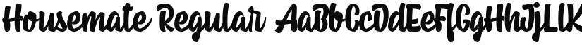 Housemate font download