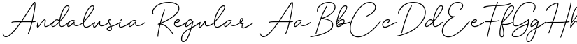 Andalusia font download