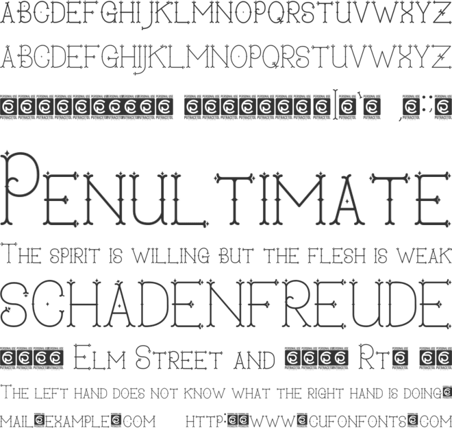 Secret Darling font preview