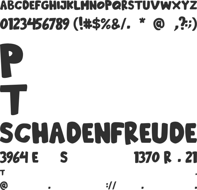 Hooliday font preview