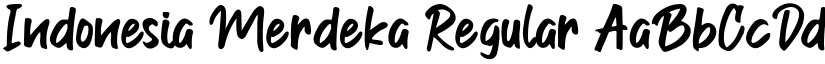 Indonesia Merdeka font download