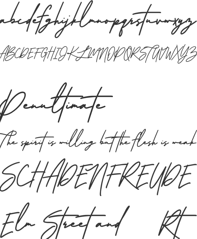 Arlobuns Free font preview