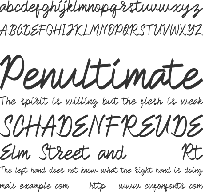 Royalman font preview