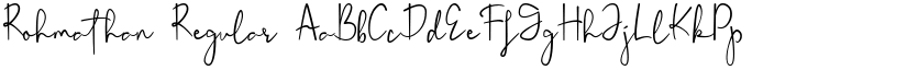 Rohmathan font download