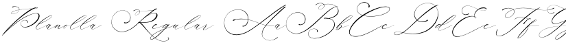 Planolla Regular font