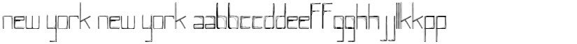 NEW YORK NEW YORK font