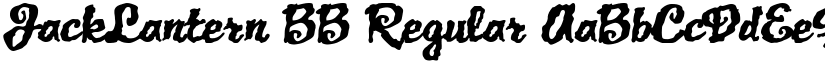 JackLantern BB Regular font