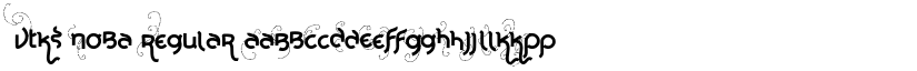 Vtks Noba Regular font