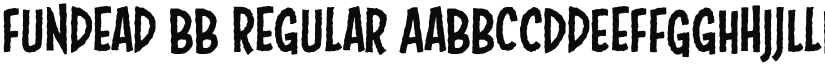 Fundead BB font download