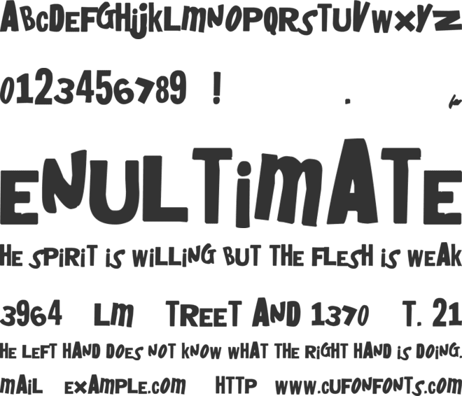 heyboy!heygirl! font preview