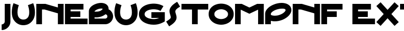 JunebugStompNF ExtraBold font