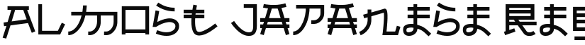 Almost Japanese Regular font