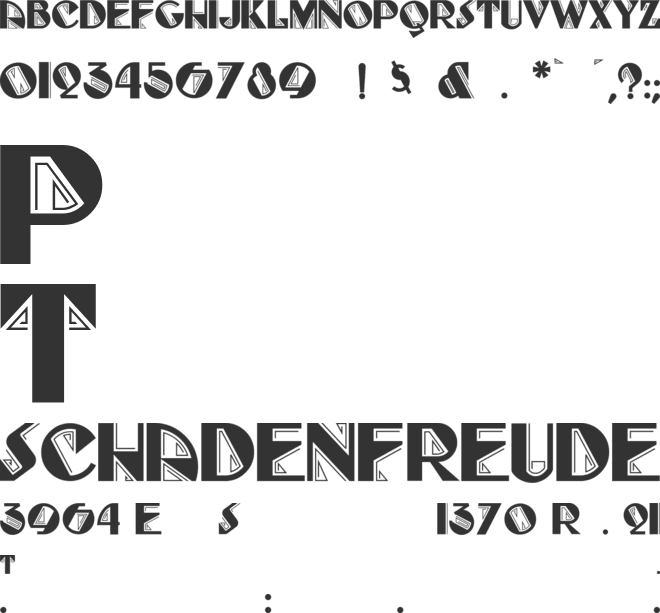 Full Tilt Boogie font preview