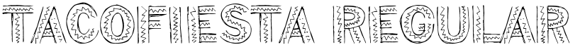 TacoFiesta Regular font