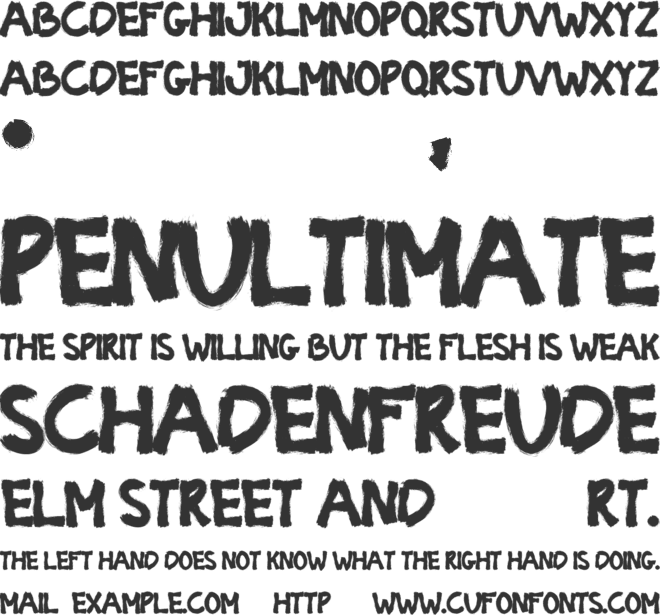 BIOTECH font preview