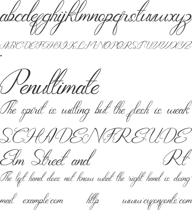 The_Khallid font preview