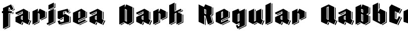 Farisea Dark Regular font