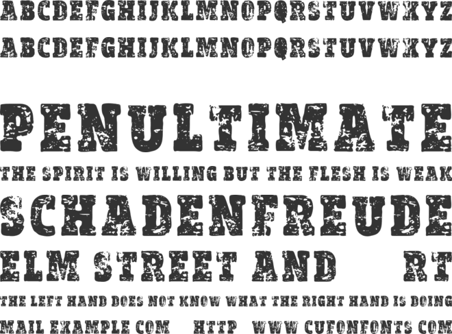 vtks &Cool font preview