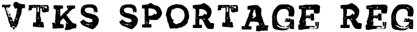 Vtks Sportage Regular font