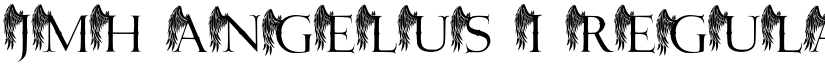 JMH Angelus I Regular font
