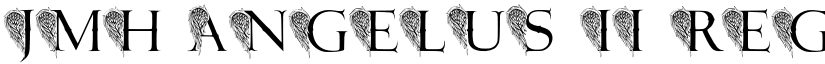JMH Angelus II Regular font