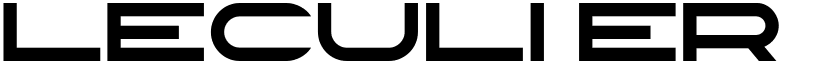 Leculier Regular font
