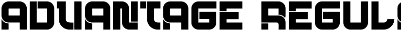 Advantage Regular font