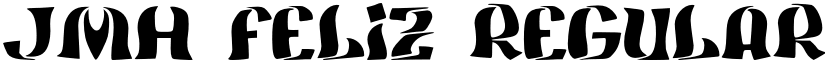 JMH Feliz Regular font