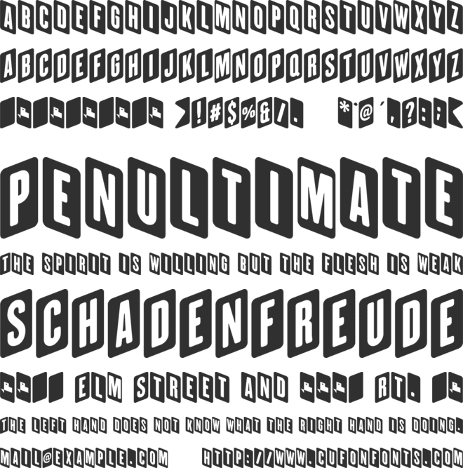 ZiGzAgEo font preview