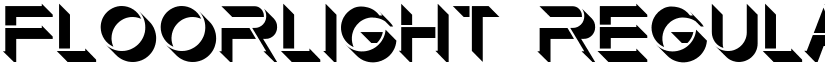 Floorlight Regular font