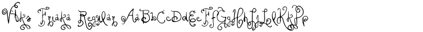Vtks Friaka Regular font