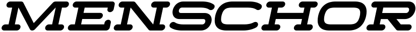 Menschor Italic font