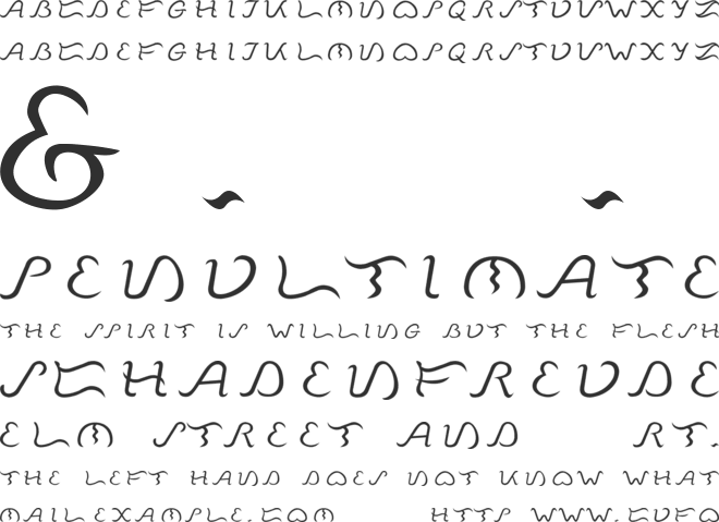 Tagalogika font preview