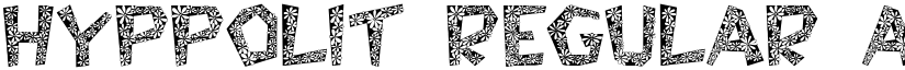Hyppolit Regular font