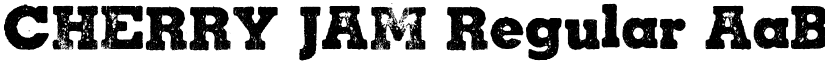 CHERRY JAM Regular font