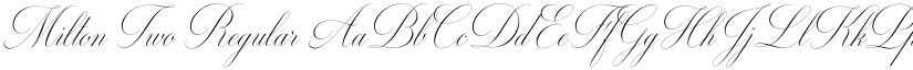 Milton Two Regular font