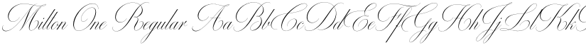 Milton One font download