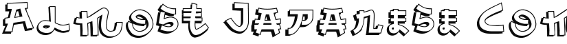 Almost Japanese Comic font download