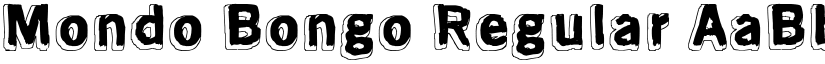 Mondo Bongo Regular font