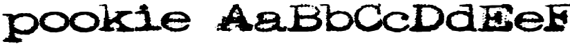Pookie font download