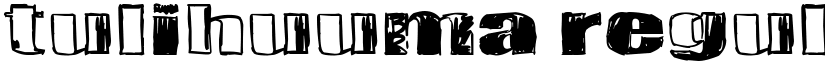 Tulihuuma Regular font