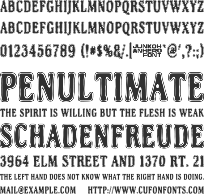 Helleplus32 font preview