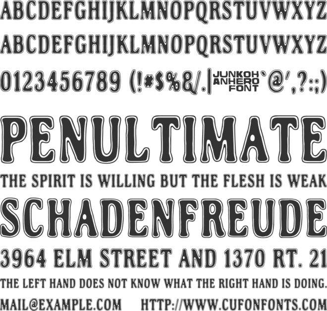 Helleplus32 font preview