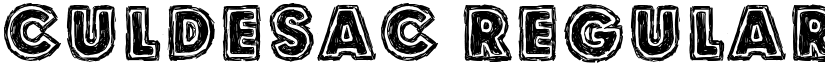 Culdesac Regular font