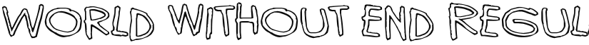World without end font download