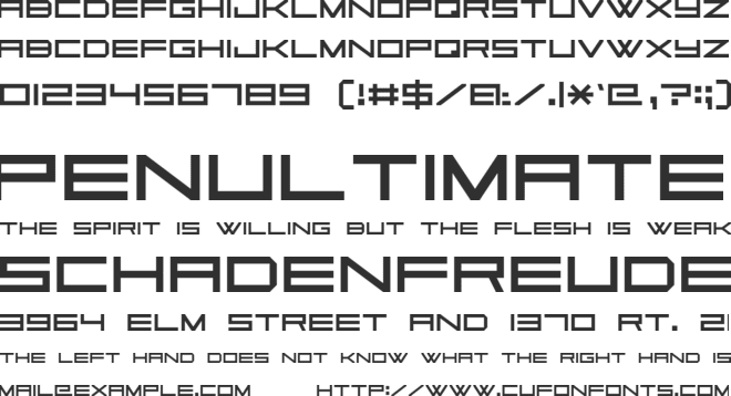 Square Sans Serif 7 font preview