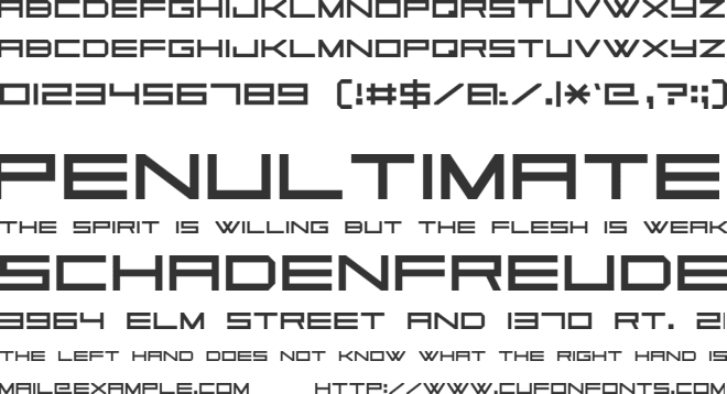 Square Sans Serif 7 font preview